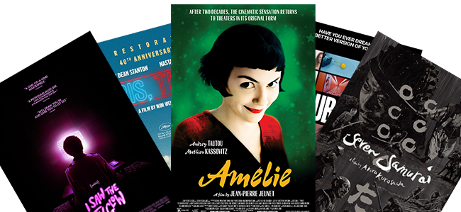 Poster sale image with five posters fanned out