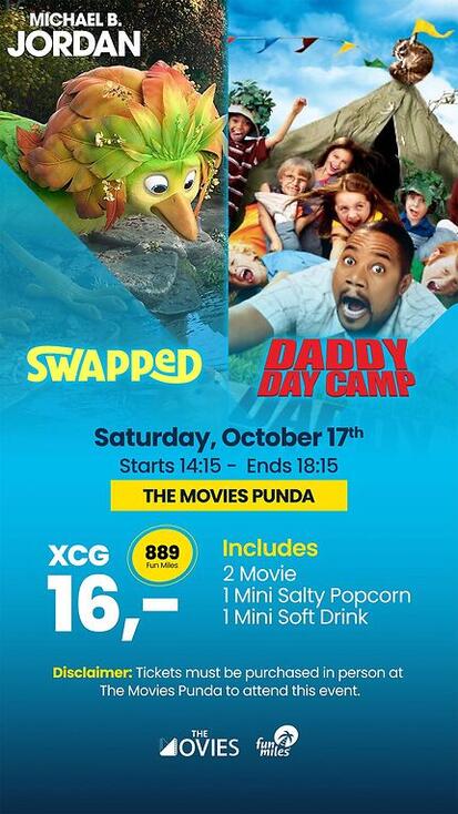 Kids Film Festival Sunday | Punda, The Movies Curacao